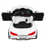 Elektrické autíčko Mercedes GT - nelakované - biele